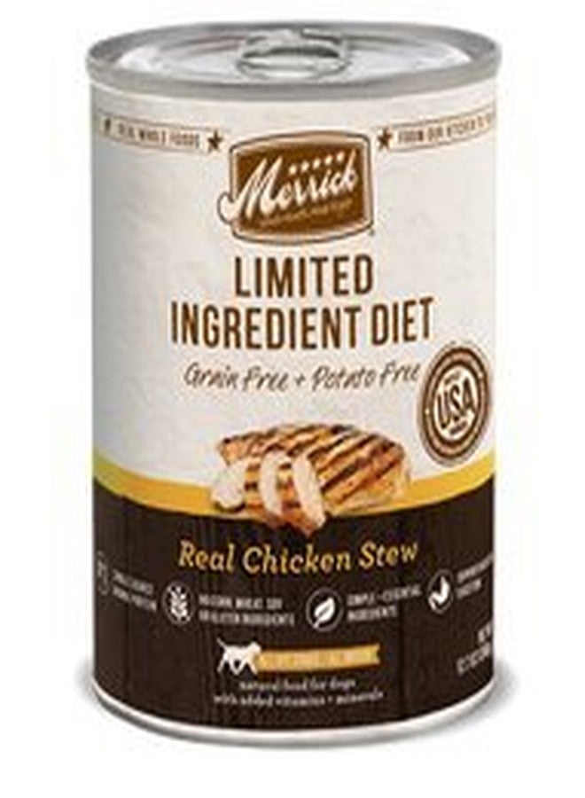 Merrick PET Food LID Chicken STEW - Image 1